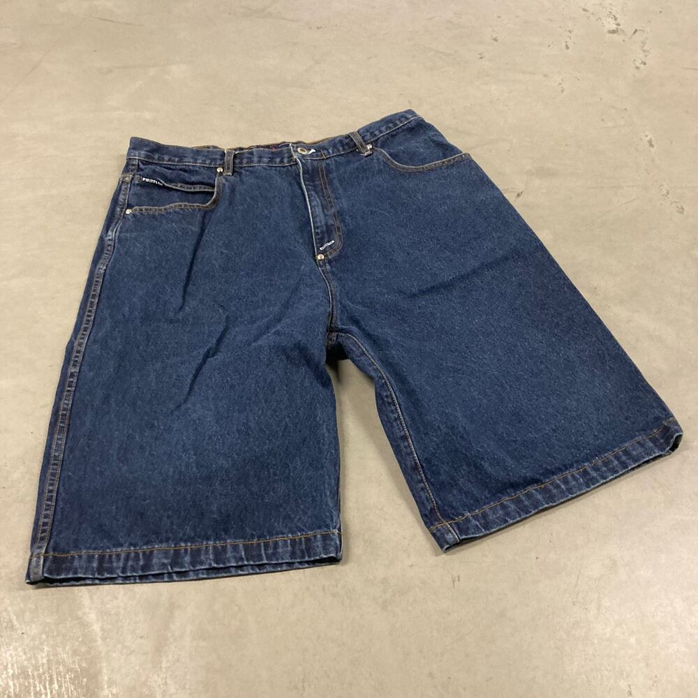 Y2K baggy phat farm hip pop jean shorts 36